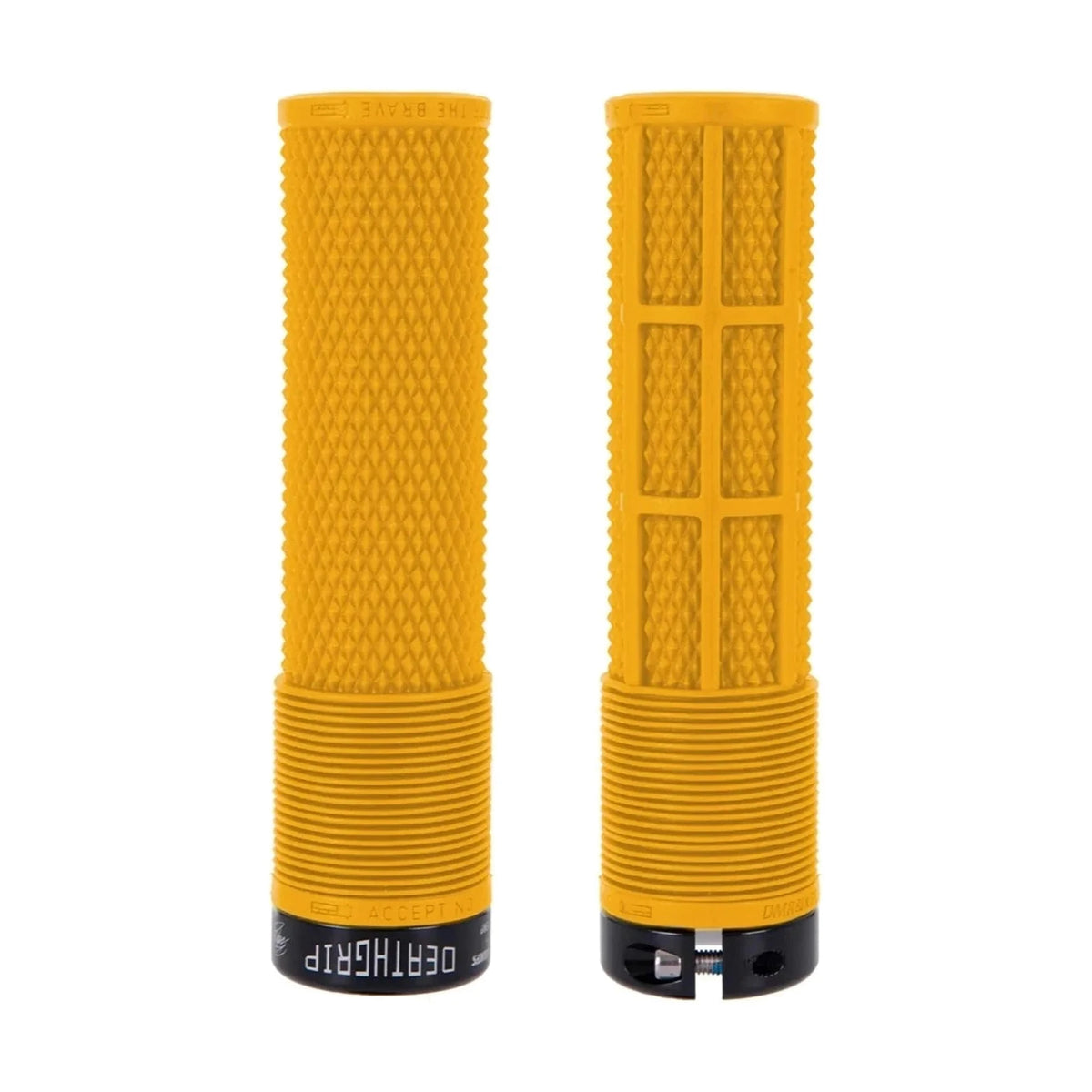 Grips DMR DEATHGRIP Large Lock-on Geel