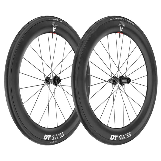 Paar DT SWISS ARC 1100 DICUT WTS 85 Tubeless Ready wielen (Center Lock)