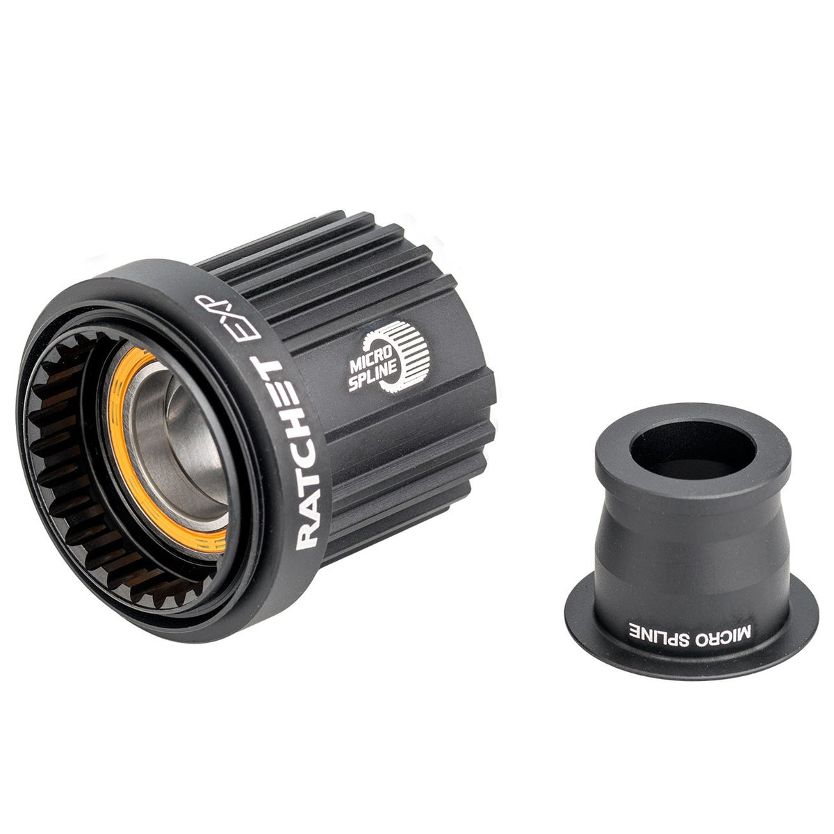 DT SWISS Ratchet EXP Light Ceramic-vrijloopbody voor Shimano Micro Spline, as 12x142/148 mm, aluminium