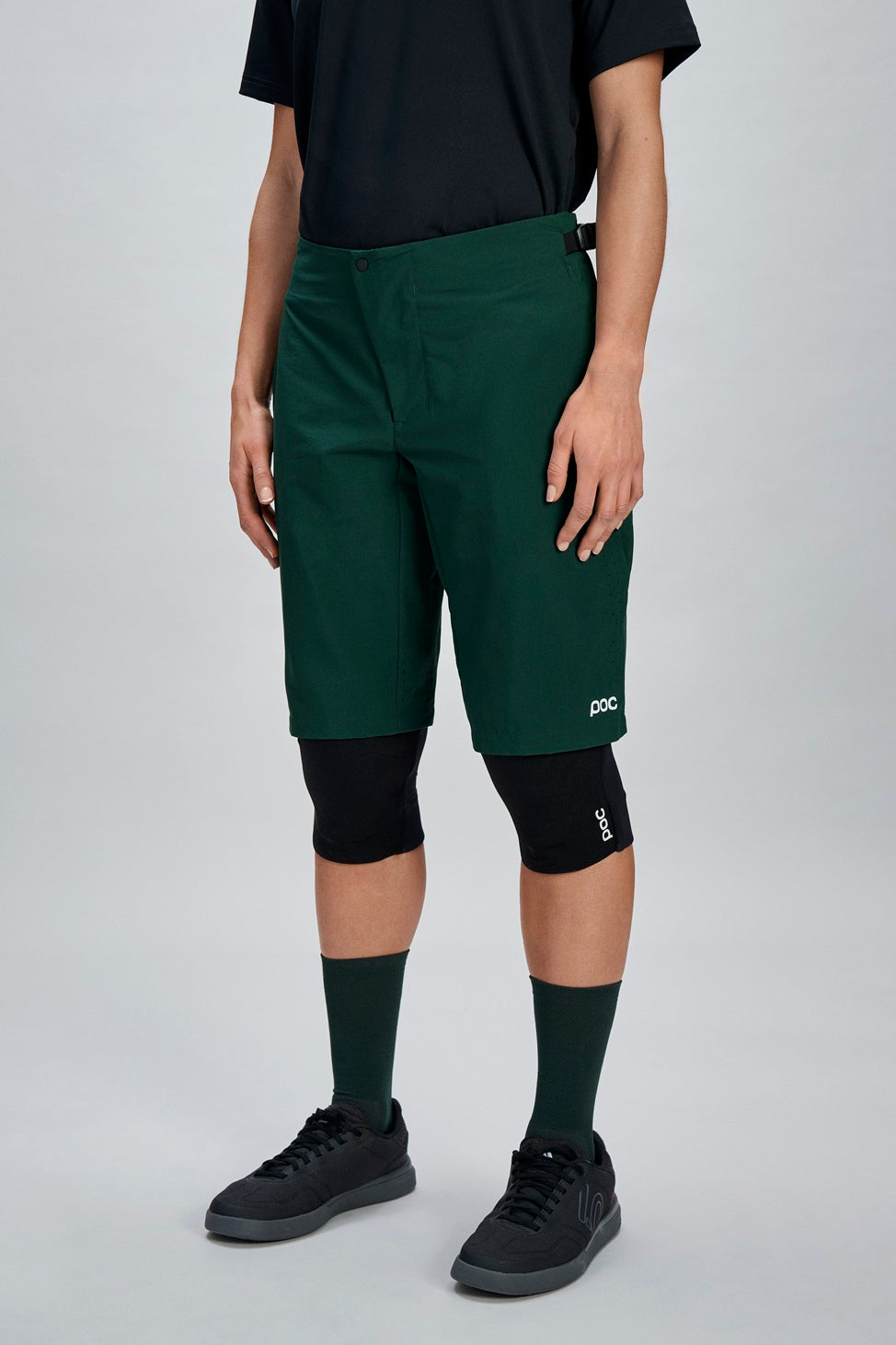 Short POC MOTION AIR Femme Kaki