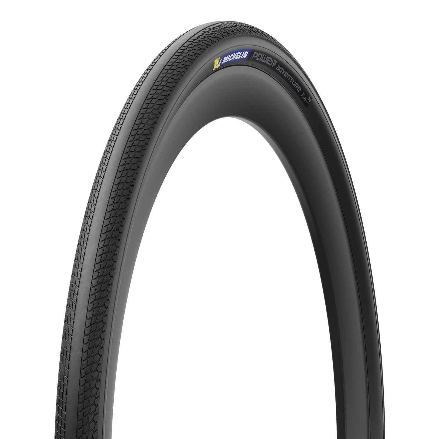 MICHELIN POWER ADVENTURE Competition Line 700x42c Tubeless Ready Zwart band
