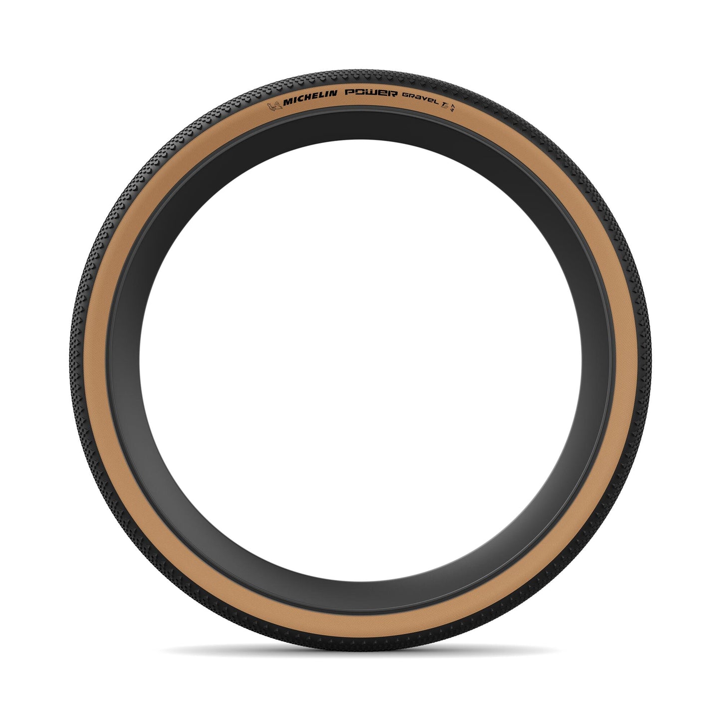 MICHELIN POWER GRAVEL Competition Line 650x50 Tubeless Ready Bruin band