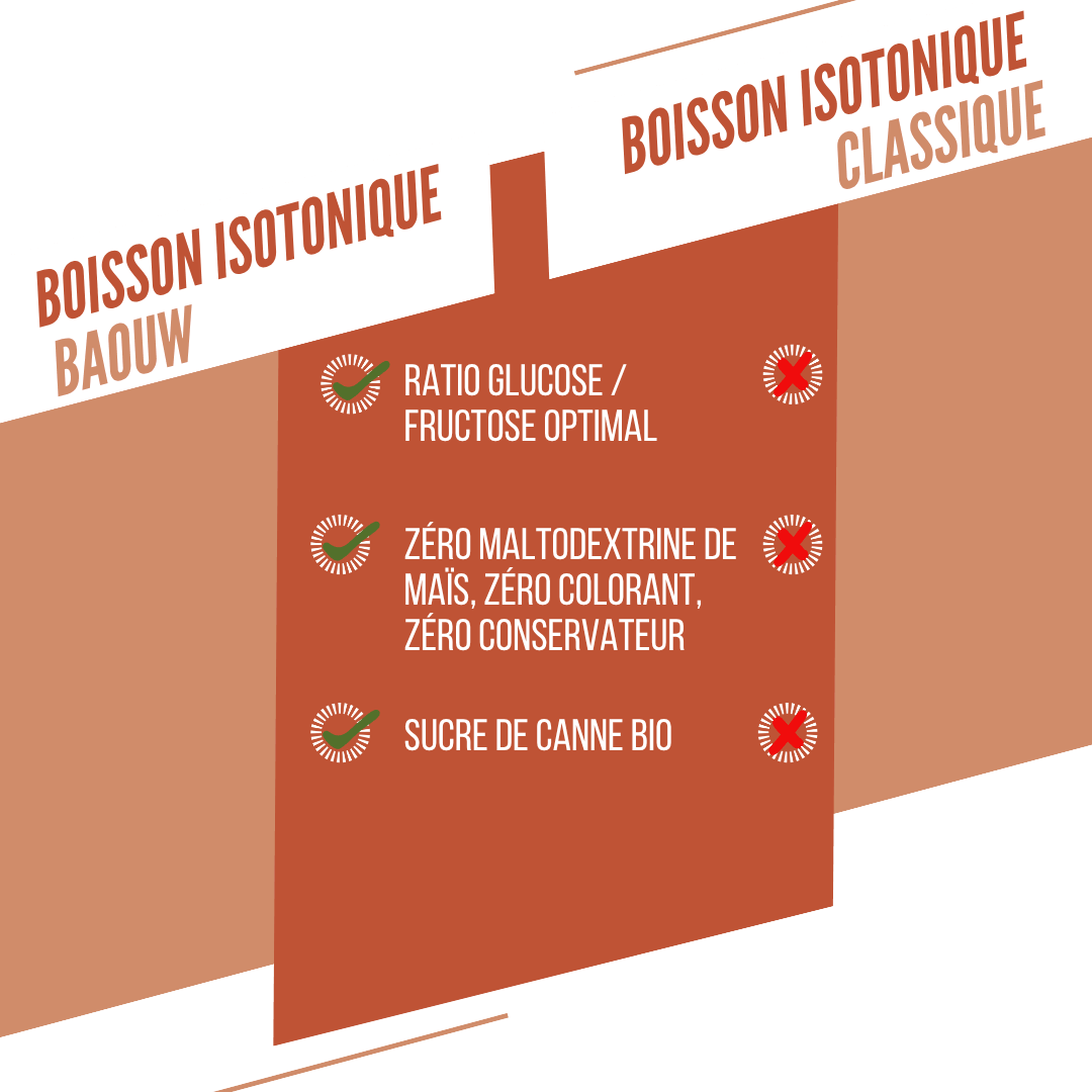 BAOUW ISOTONIC Energiedrank (45g) Perzik/Rosemary