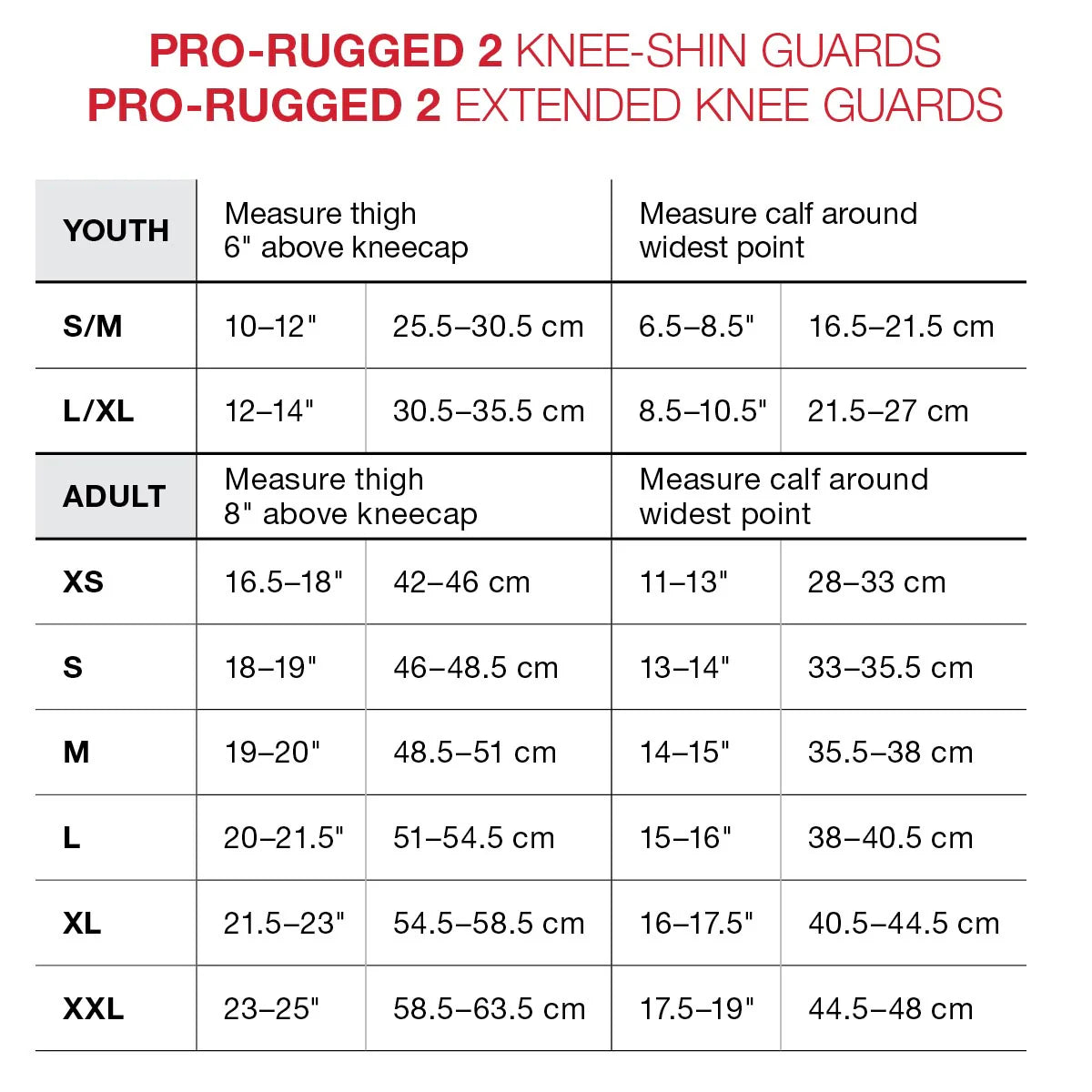 Genouillères Protège Tibias G-FORM PRO-RUGGED 2 Noir