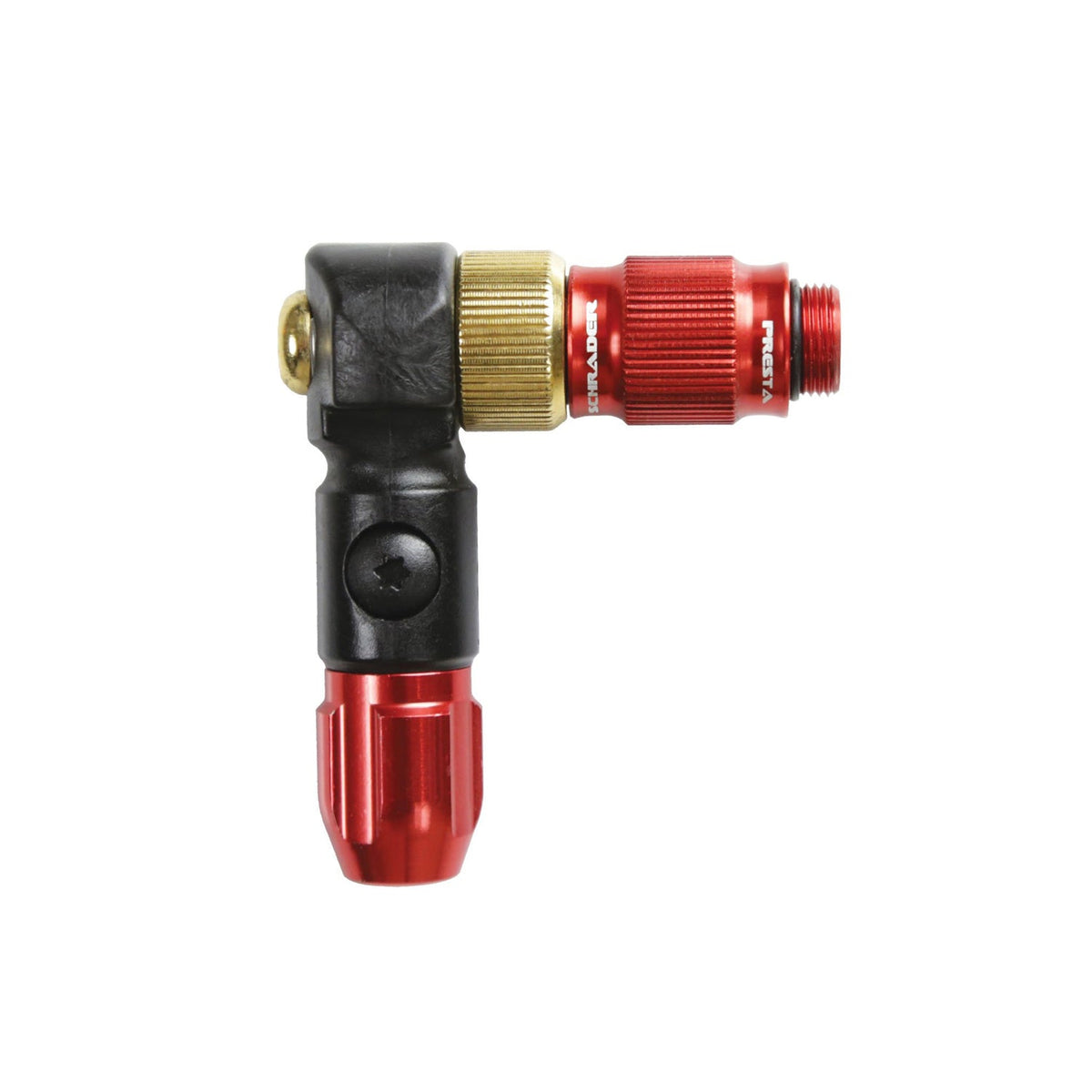 Zwarte pompkop LEZYNE ABS-1 Pro Chuck