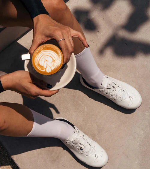 Chaussures Route QUOC ESCAPE ROAD LACE Blanc