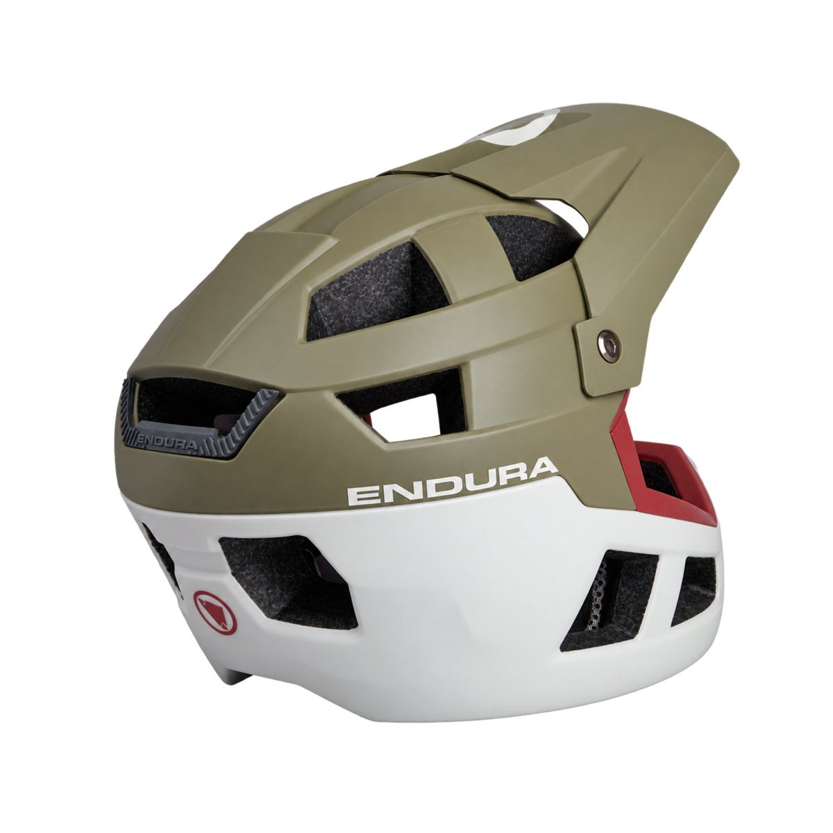 ENDURA SINGLETRACK INTEGRAL MIPS MTB-helm Groen/Wit