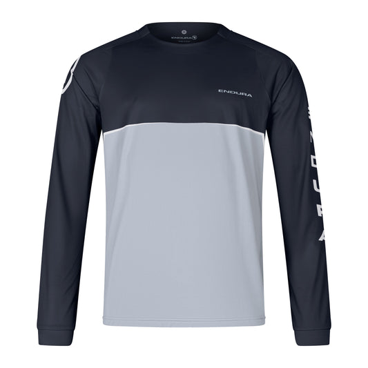ENDURA CORE PRINTED Lange Mouw Jersey Zwart 2025
