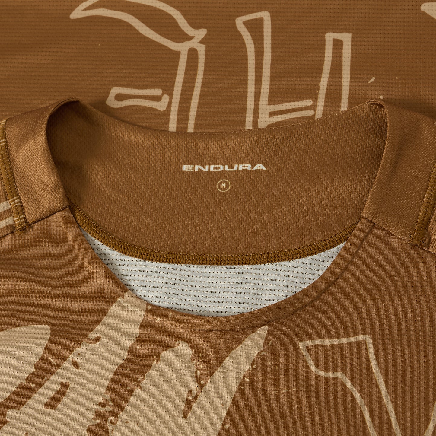Maillot ENDURA SINGLETRACK PRINT Manches Courtes Bronze
