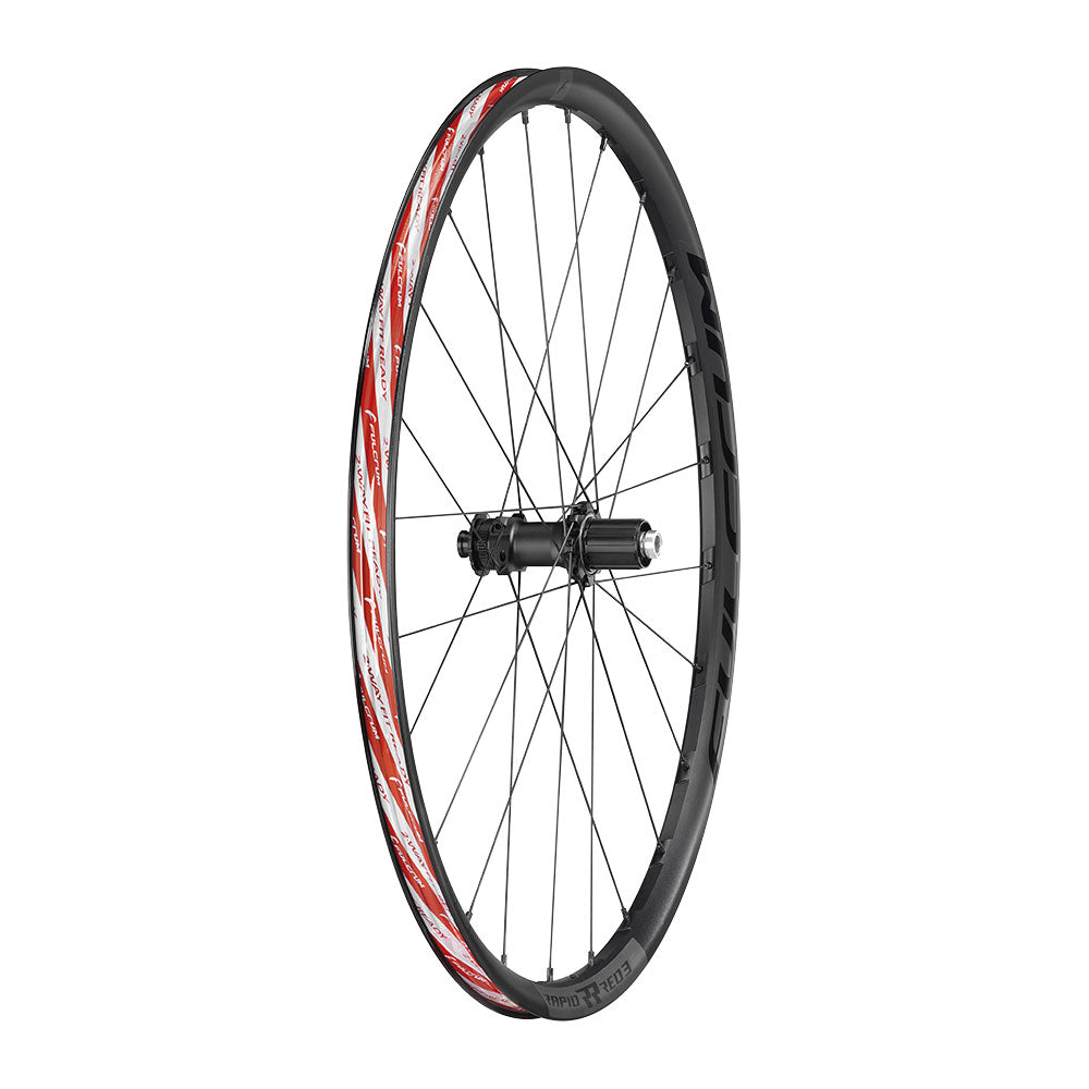 Paar FULCRUM RAPID RED 3 700c wielen zonder luchtbanden (Center Lock)