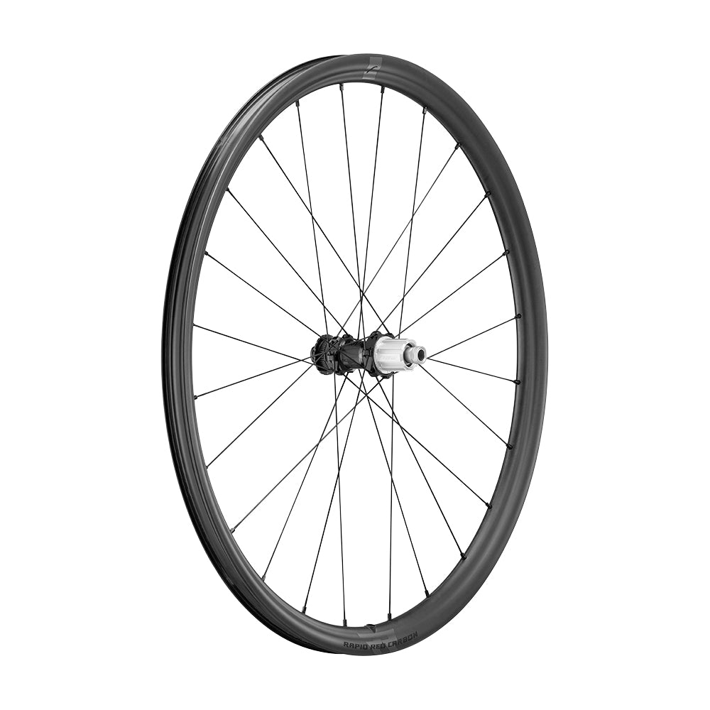 Paar FULCRUM RAPID RED CARBON 700c Tubeless Ready Center Lock wielen)