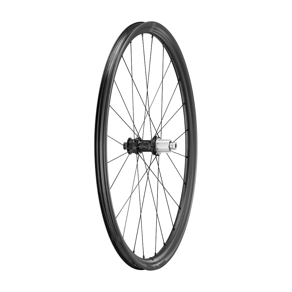 Paar FULCRUM RAPID RED CARBON 700c Tubeless Ready Center Lock wielen)