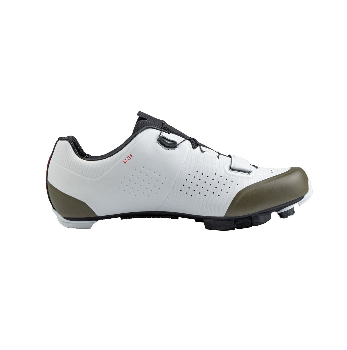 NORTHWAVE RAZER Licht Grijs/Groen XC/Gravel MTB Schoenen
