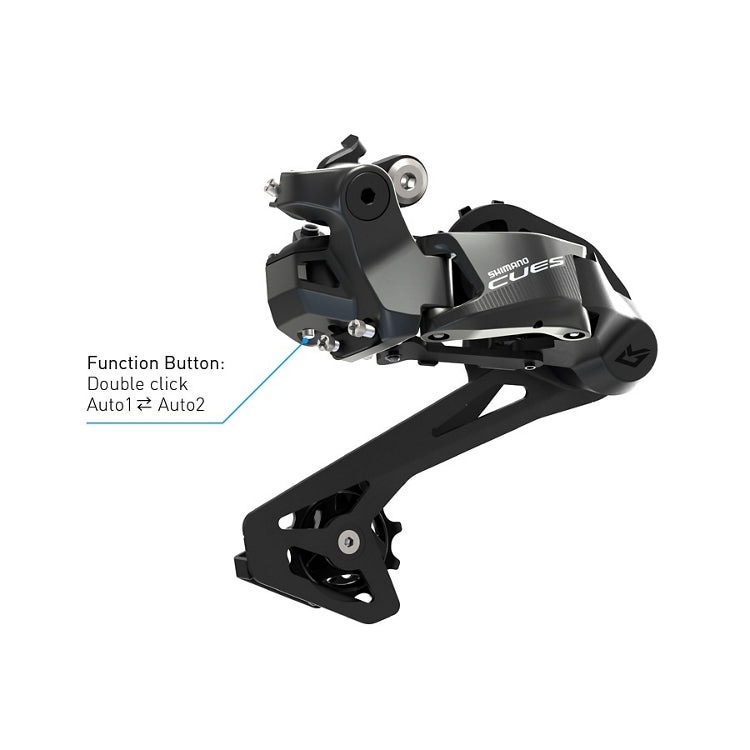 SHIMANO CUES Di2 U6070-GS 11-speed achterderailleur gemiddelde trapas