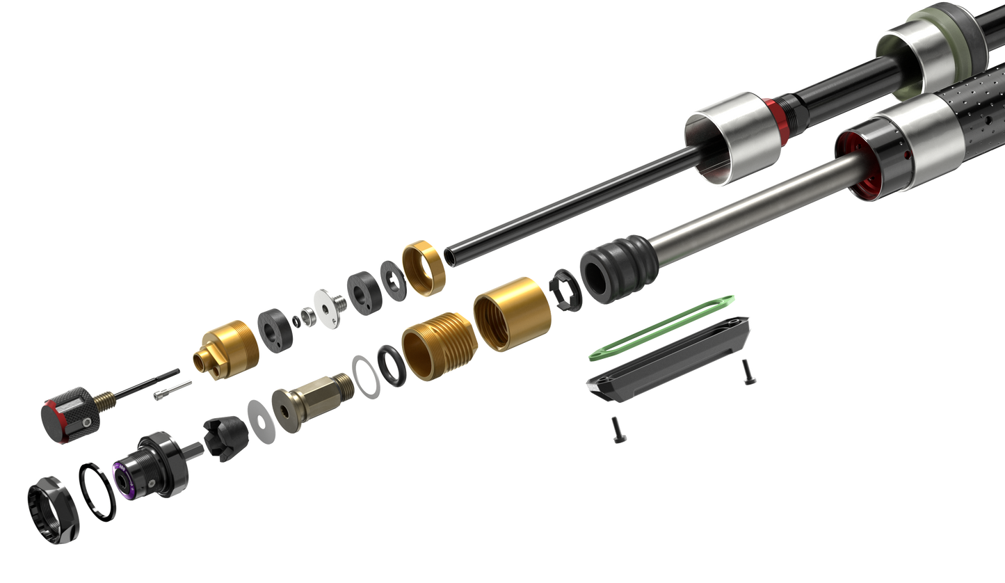 ROCKSHOX LYRIK ULTIMATE CHARGER 3.2 RC2 29" LINEAR XL Tapered Voorvork As 15x110mm Boost Zwart