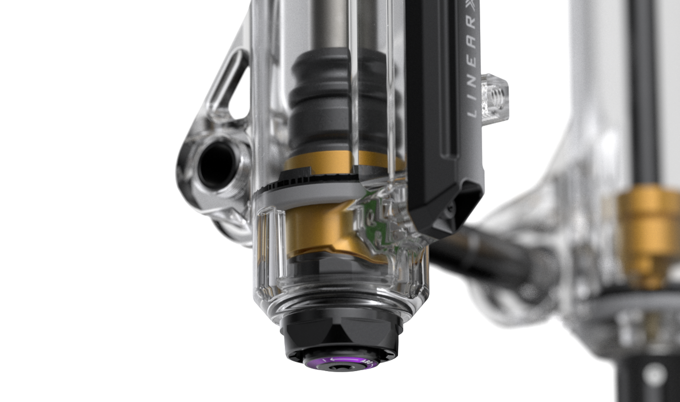 Voorvork ZEB Ultimate CHARGER 3.2 RC2 - 27.5" Boost™ 15x110 Red Alum Str Tpr C5/R55 44offset LinearXL (inclusief Bolt on Fenders, Star nut, Maxle Stealth) B1