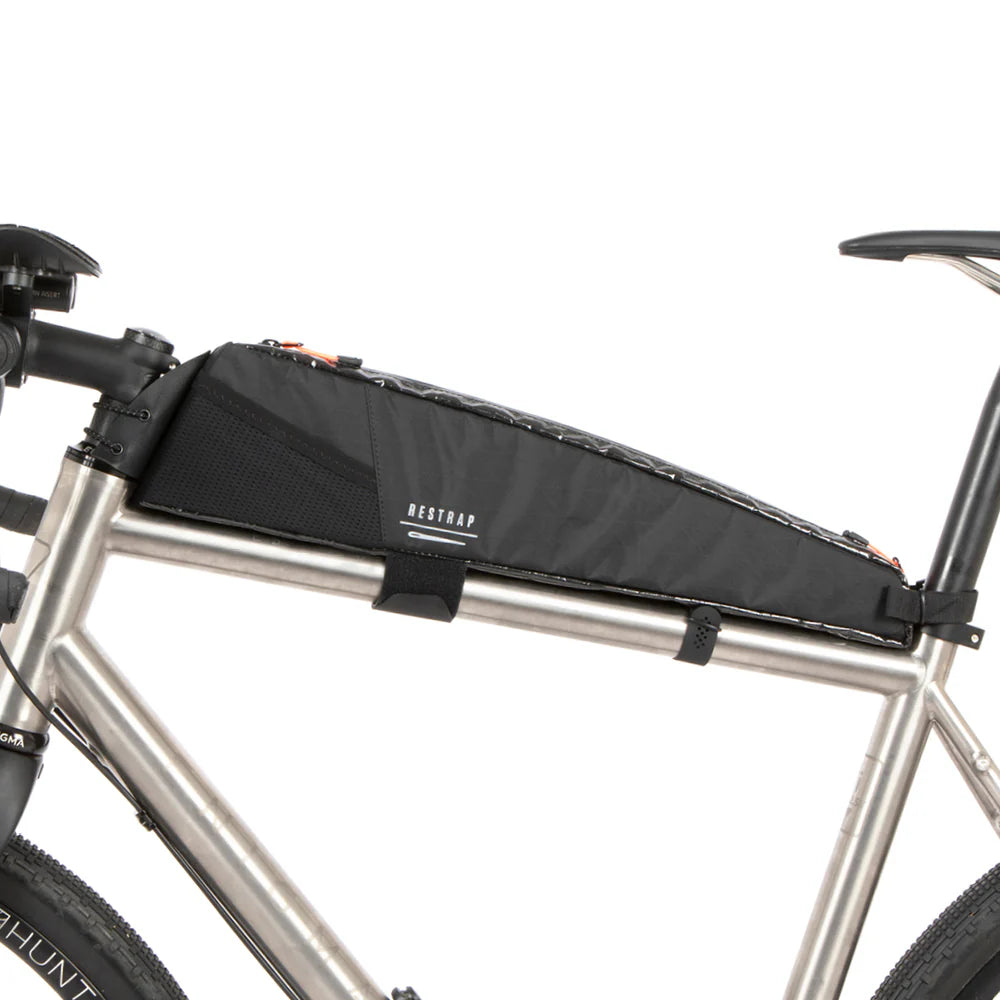Frame Tas RESTRAP RACE TOP TUBE BAG LONG 2 L Zwart