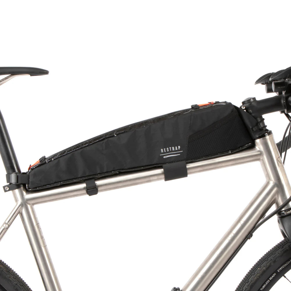 Frame Tas RESTRAP RACE TOP TUBE BAG LONG 2 L Zwart