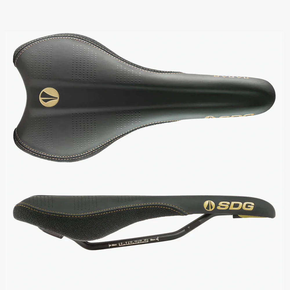 Selle SDG RADAR MTN Rails Cr-Mo Noir/Crème