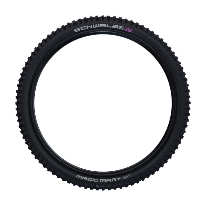 SCHWALBE MAGIC MARY 27.5x2.60 ADDIX ULTRASOFT SUPERTRAIL Tubeless Ready Zacht Zwarte band