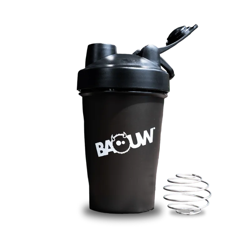 Zwarte BAOUW-shaker 500 ml - afbeelding 2