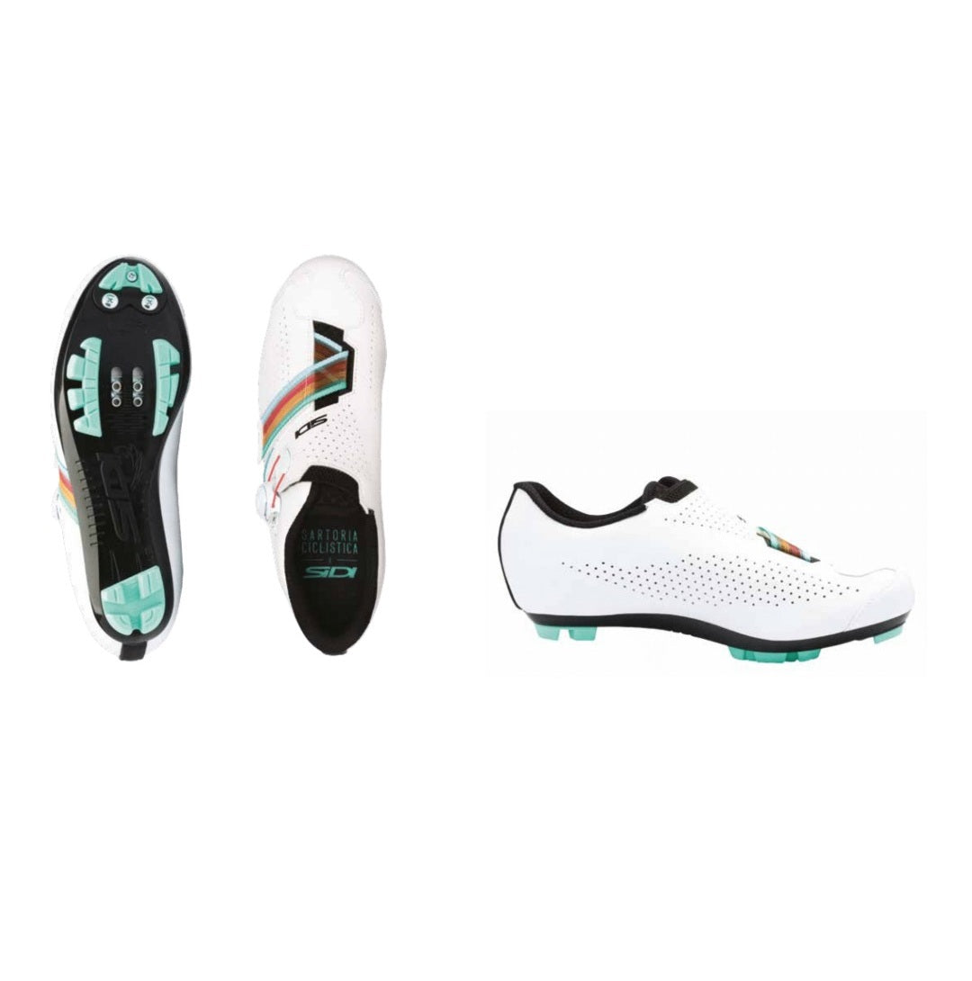 SIDI COFFEE GRINDER GRAVEL schoenen wit