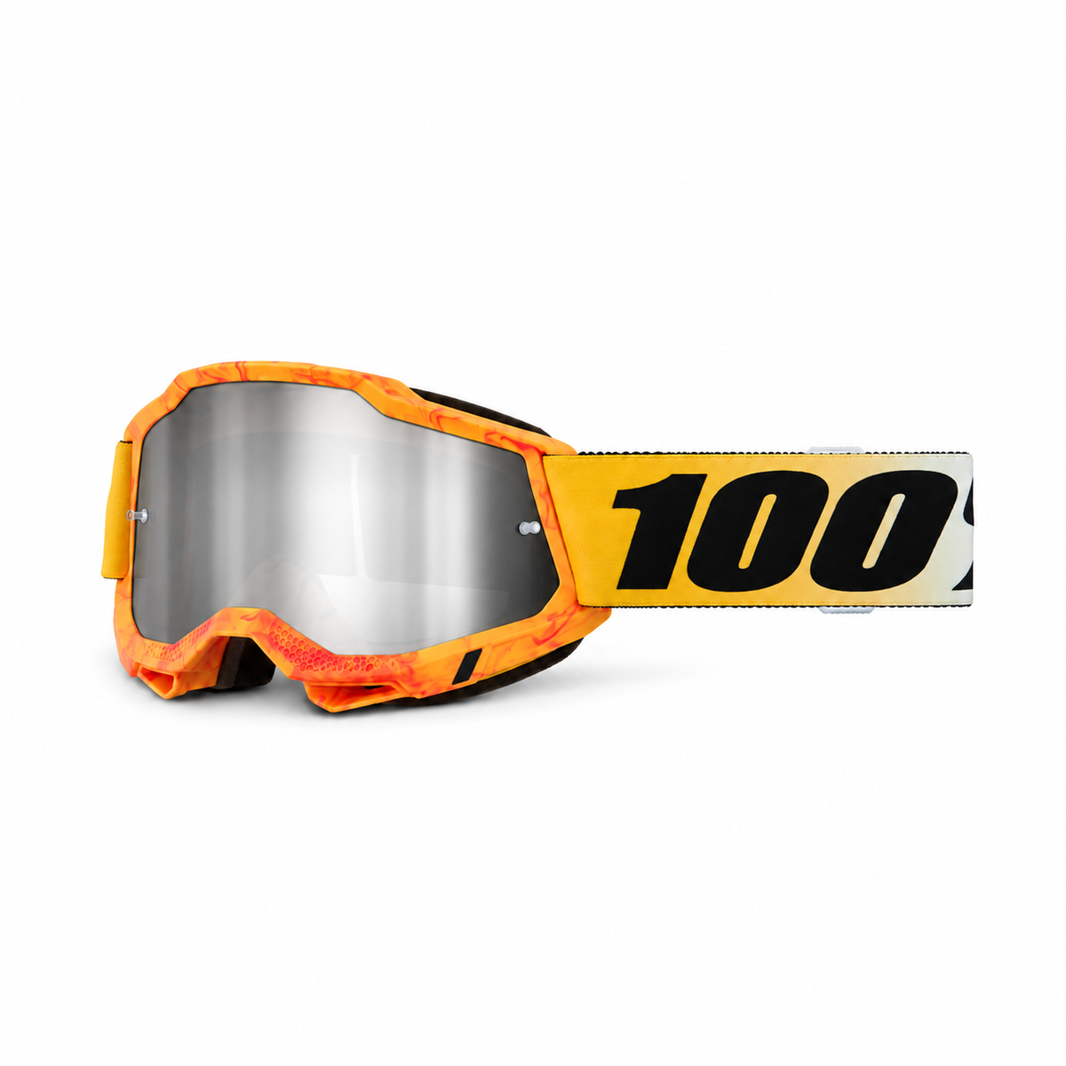 Masque 100% ACCURI 2 RAZZA Orange Écran Mirror