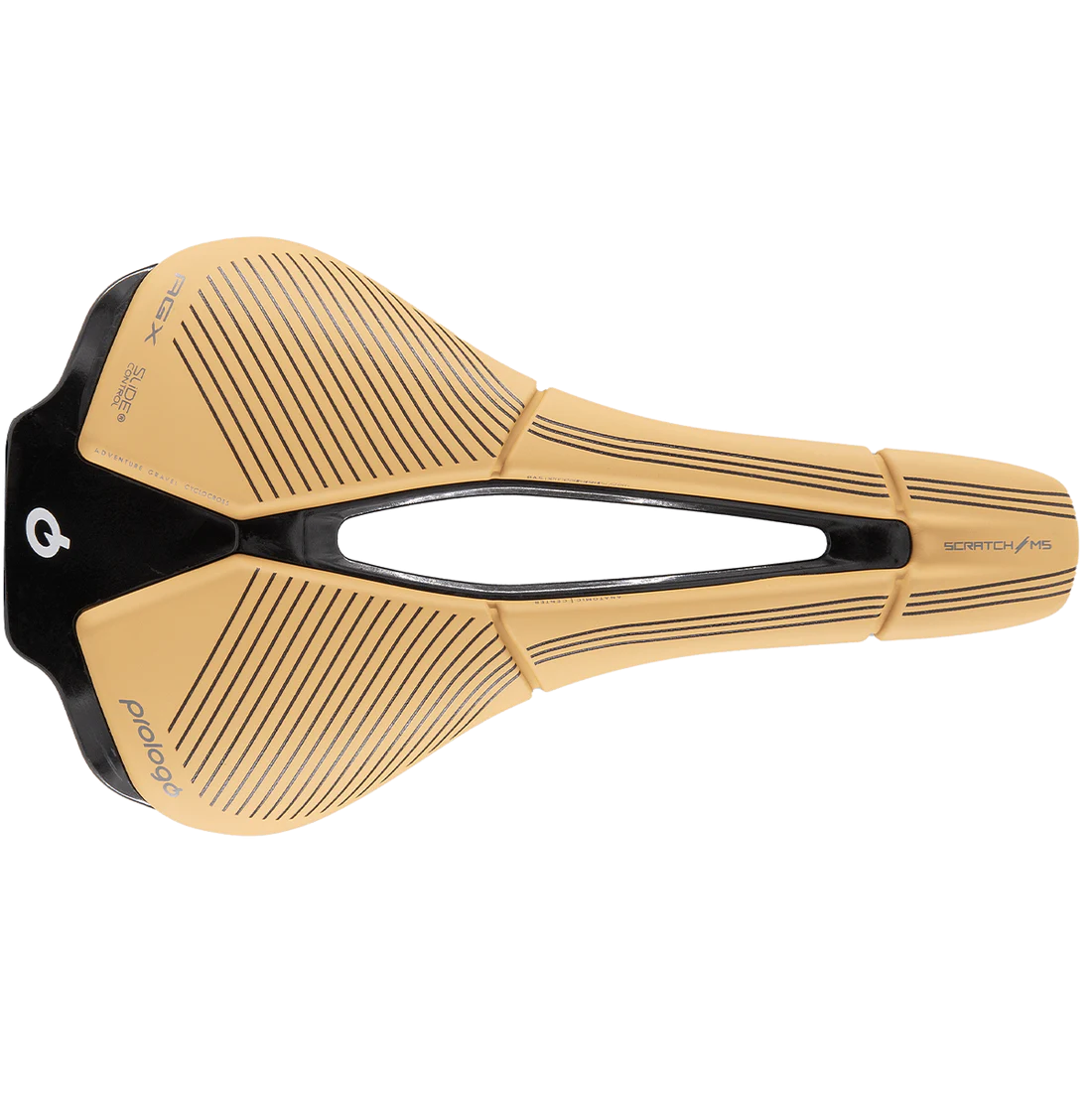 PROLOGO SCRATCH M5 PAS AGX SLIDE CONTROL Zadel Tirox Rails Beige