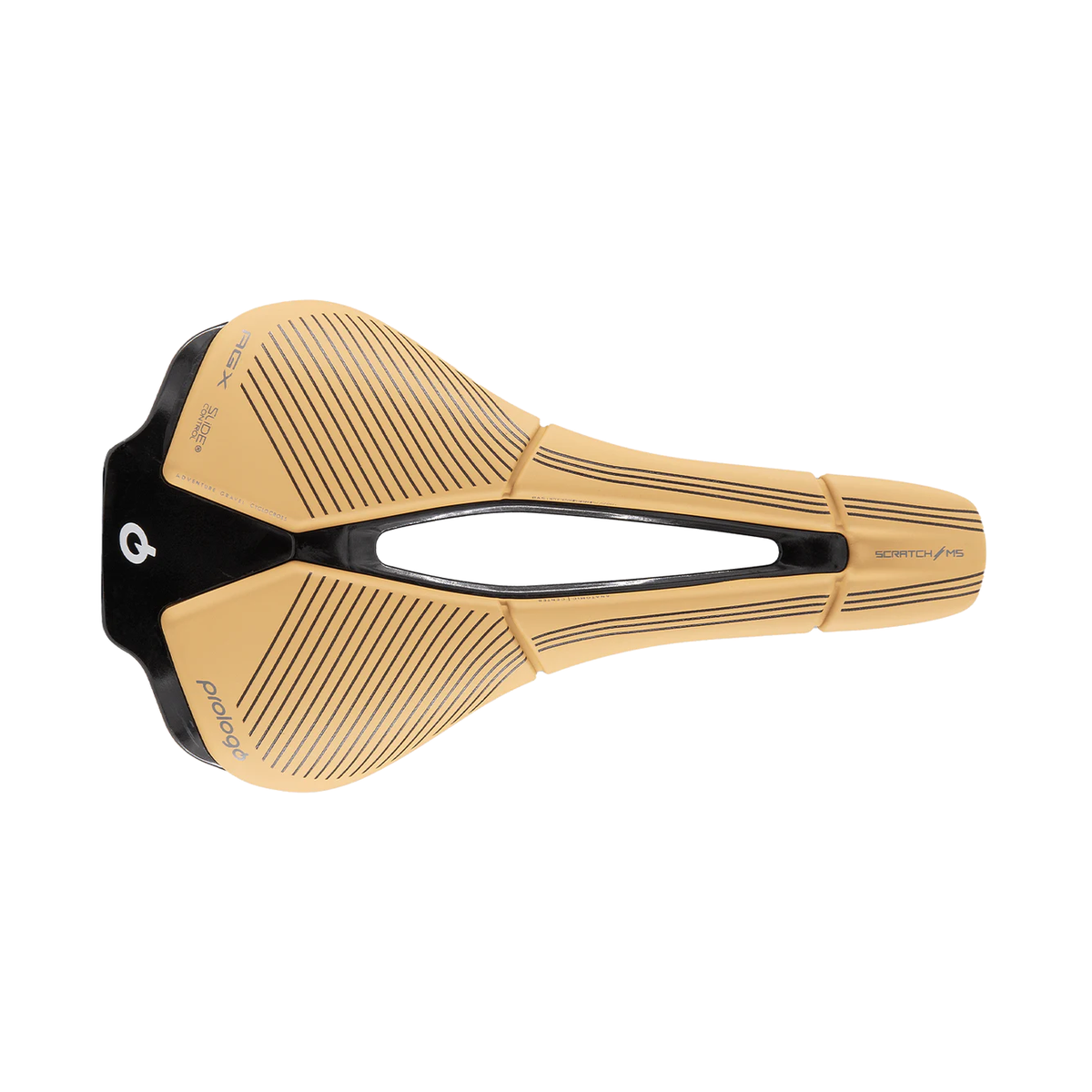 Zadel PROLOGO SCRATCH M5 PAS AGX SLIDE CONTROL Rails Tirox Beige