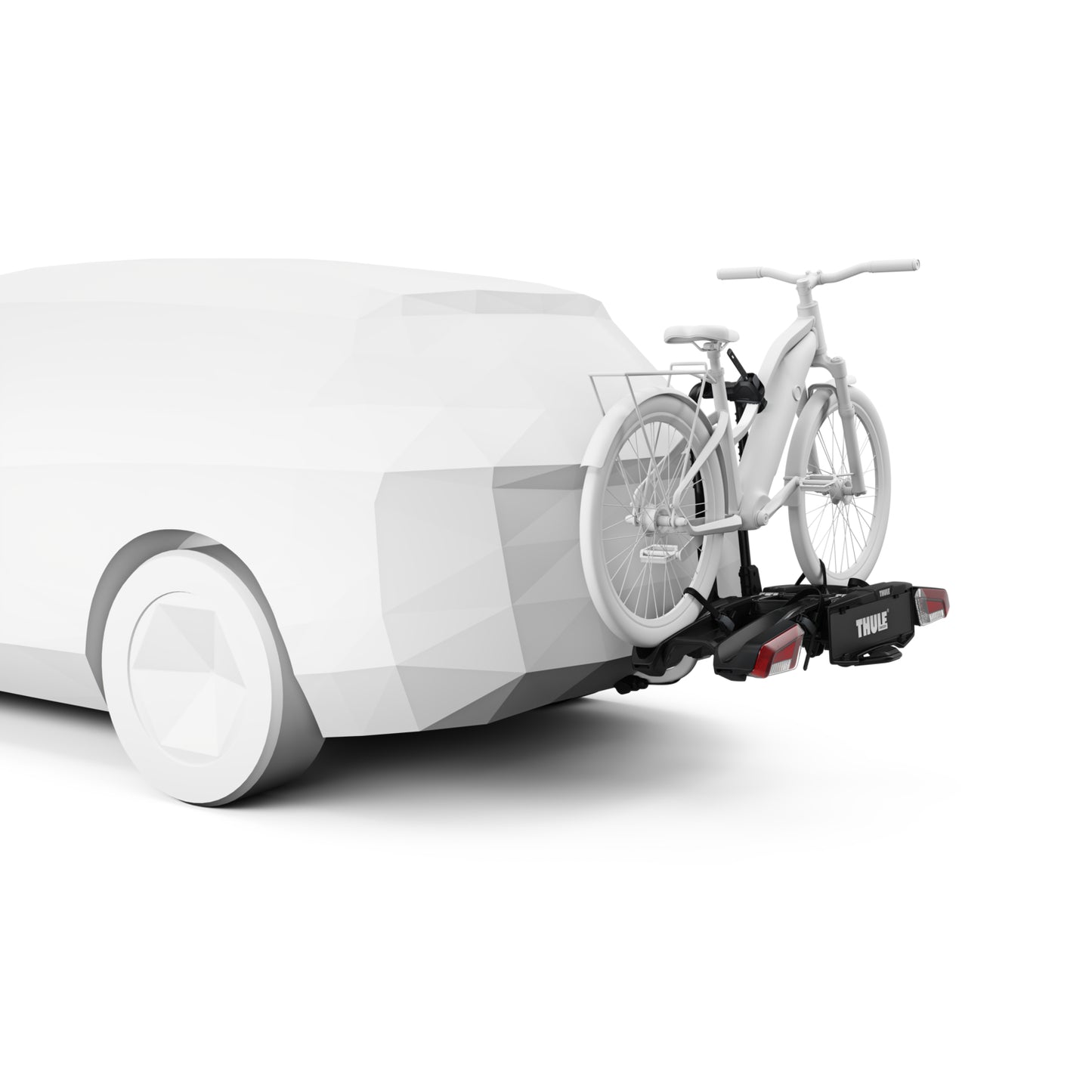 Porte-Vélos THULE EASYFOLD 3 sur Attelage 2 Vélos