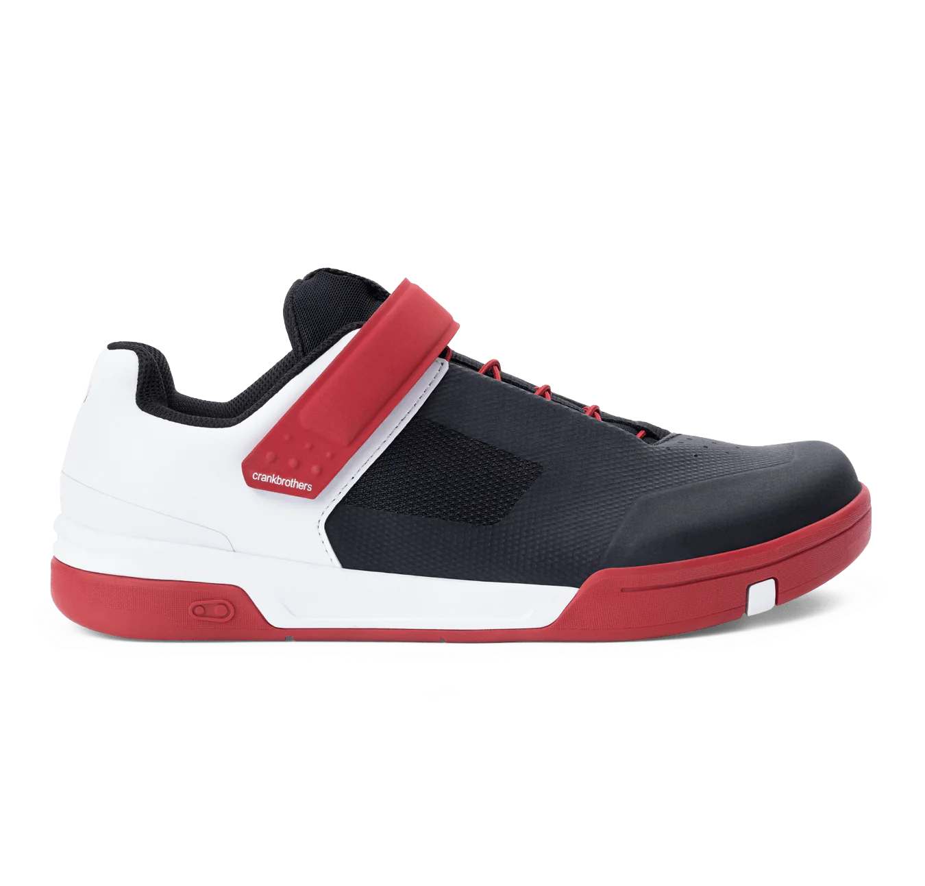 CRANKBROTHERS STAMP SPEED LACE FLAT MTB Schoenen Zwart/Rood/Wit