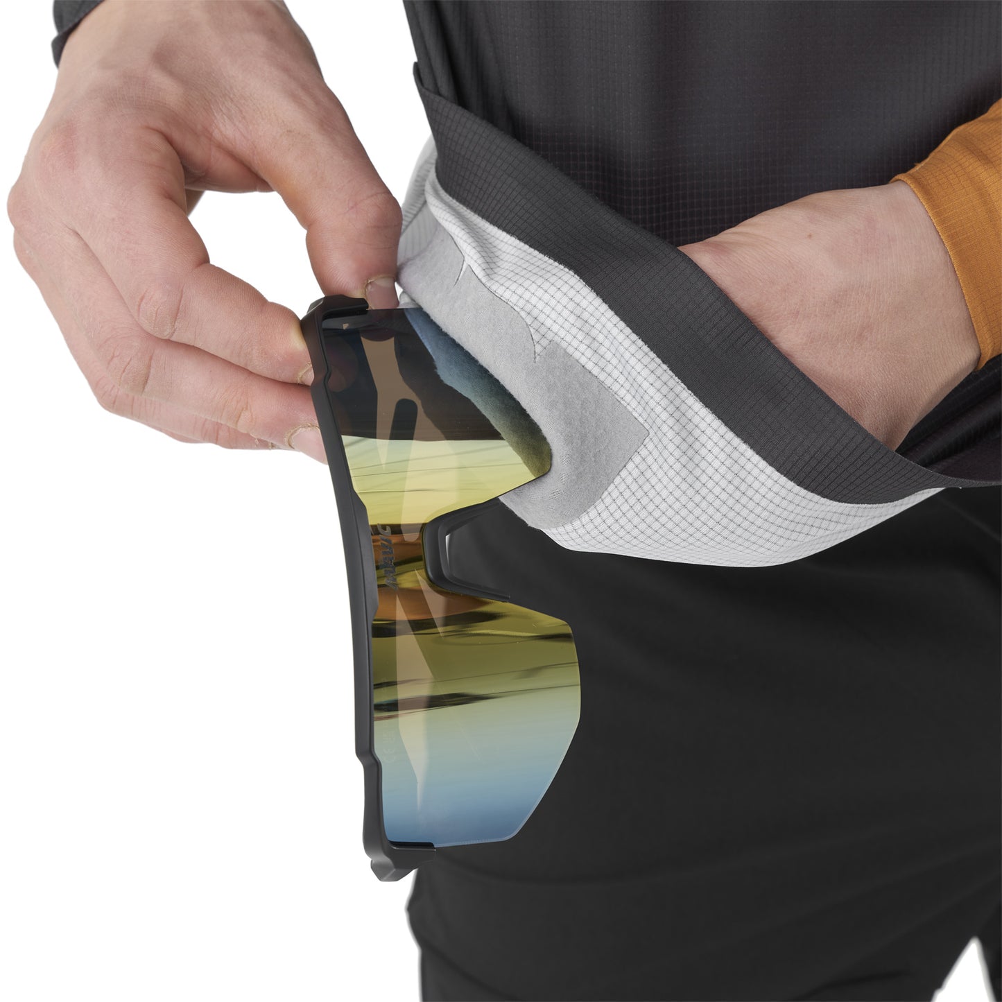 Maillot MAVIC DEEMAX ENDURO PRO Manches Longues Gris/Noir