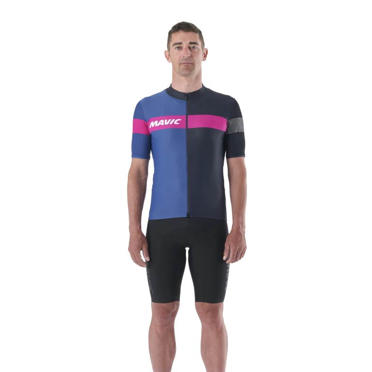 MAVIC KSYRIUM PRO Korte Mouw Trui Blauw