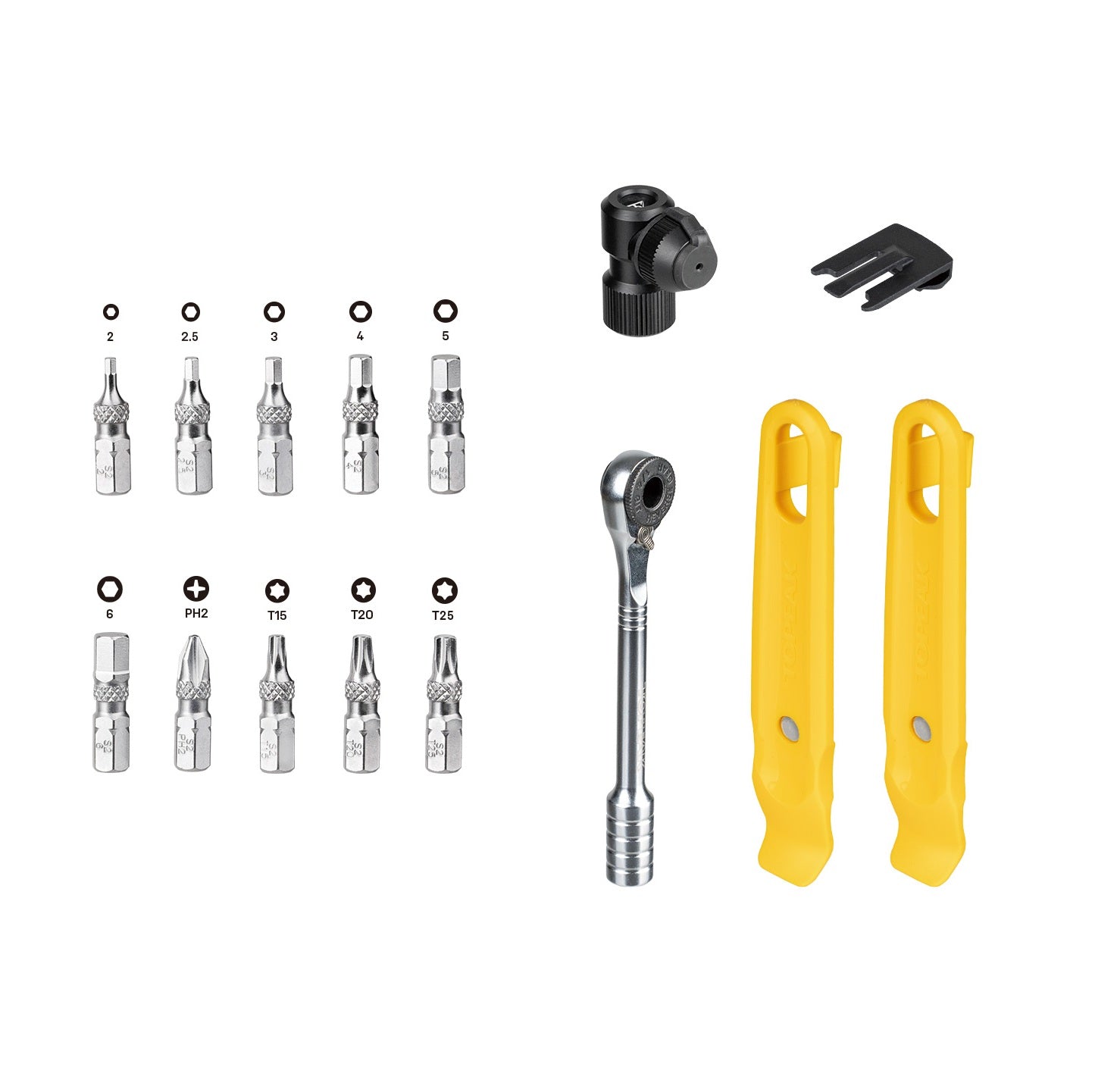 Gereedschapfles TOPEAK ESCAPE TOOLPOD Zwart