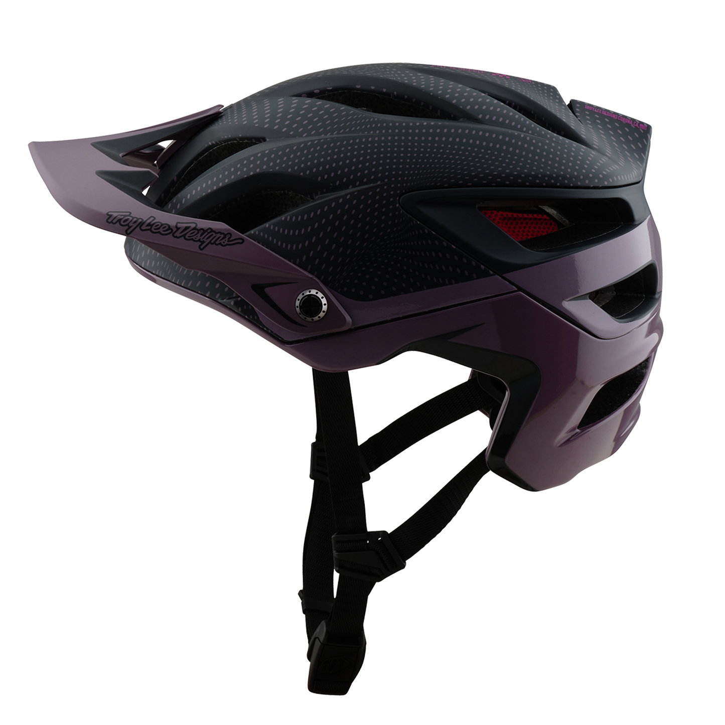 MTB Helm Troy Lee Design A3 MIPS HALO Paars