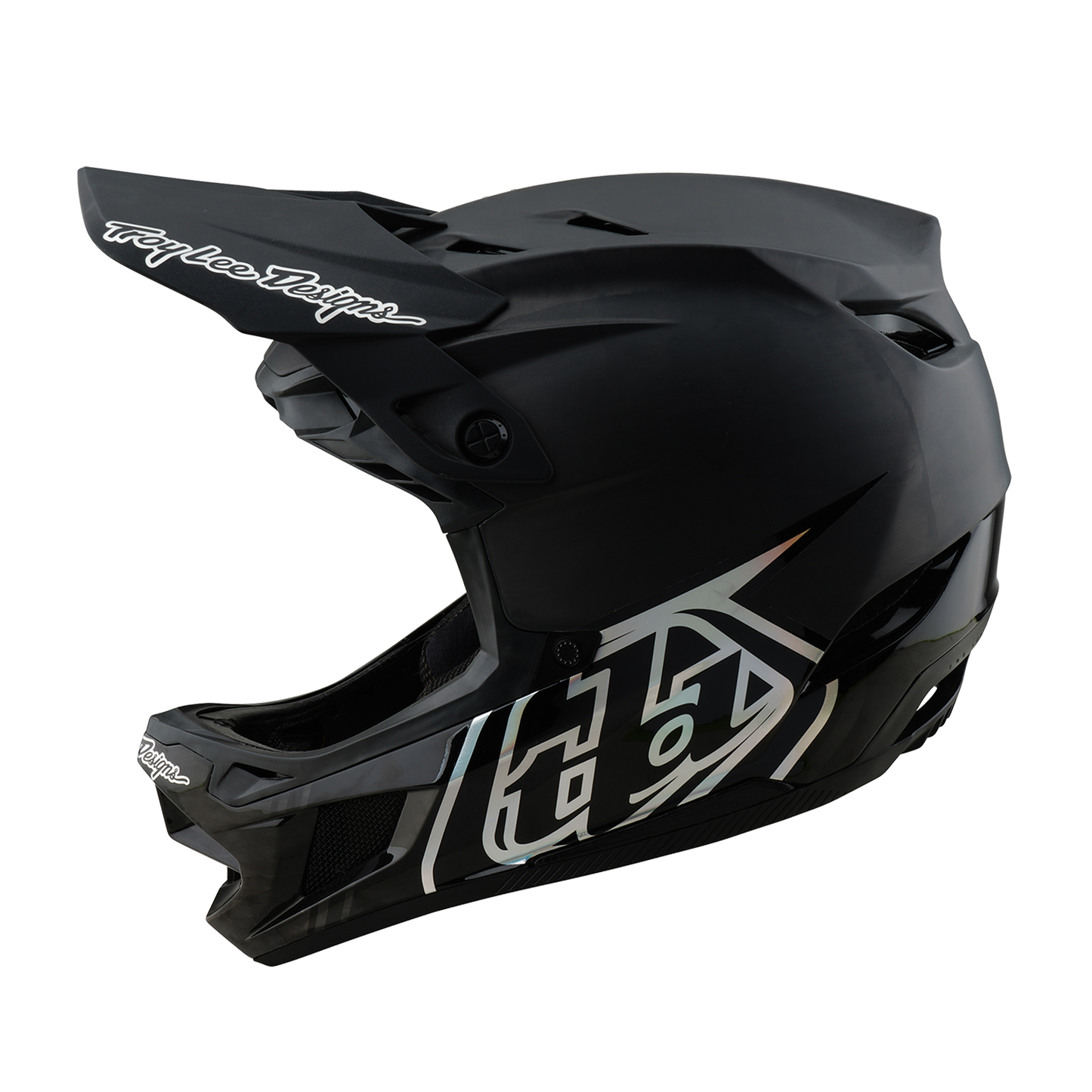 Troy Lee Design D4 CARBON MIPS MTB Helm Zwart