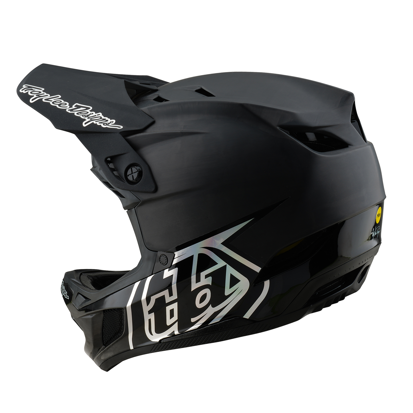 Troy Lee Design D4 CARBON MIPS MTB Helm Zwart