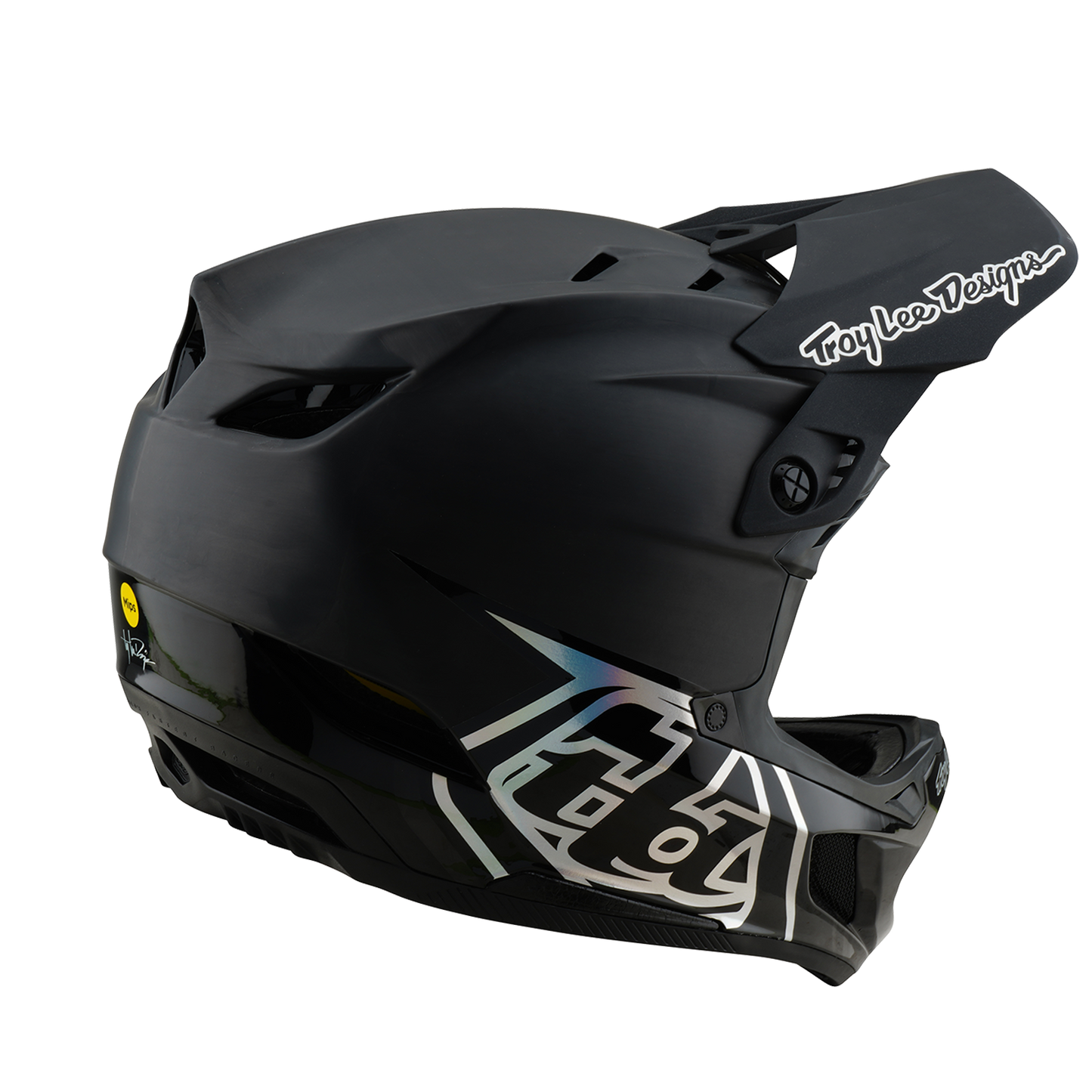 Troy Lee Design D4 CARBON MIPS MTB Helm Zwart
