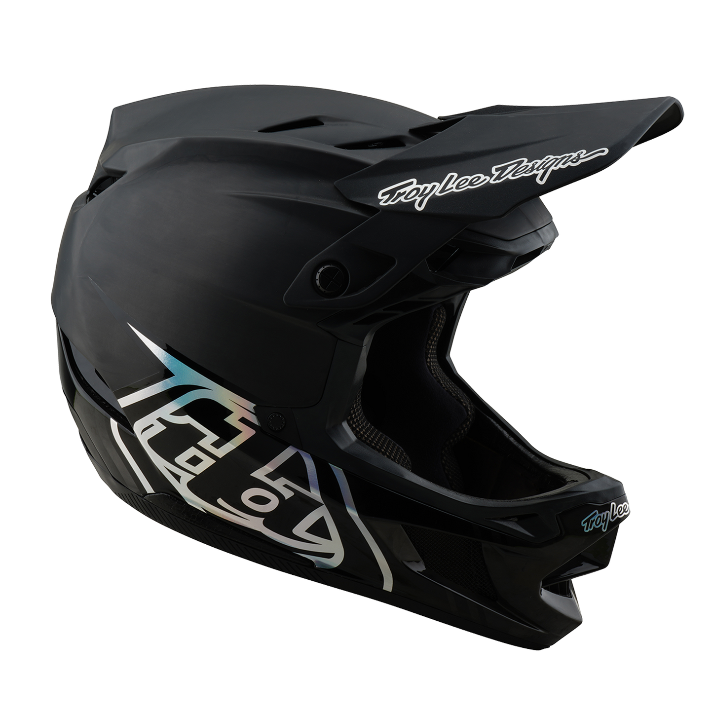 Troy Lee Design D4 CARBON MIPS MTB Helm Zwart