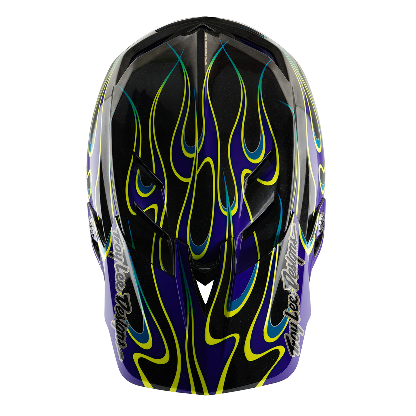 Casque VTT TROY LEE DESIGNS D4 CARBON MIPS Drip Noir/Violet