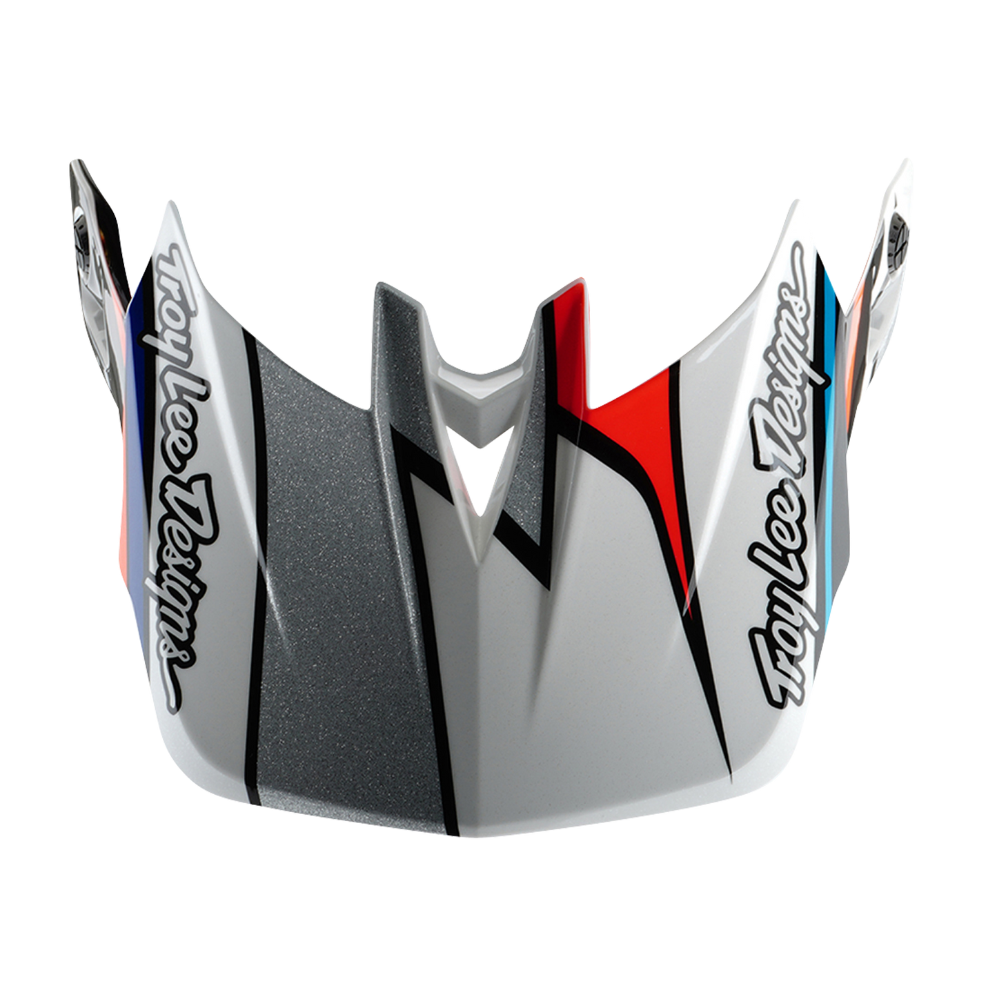 Troy Lee Design D4 COMPOSITE FRAMES MTB Helm Wit/Grijs