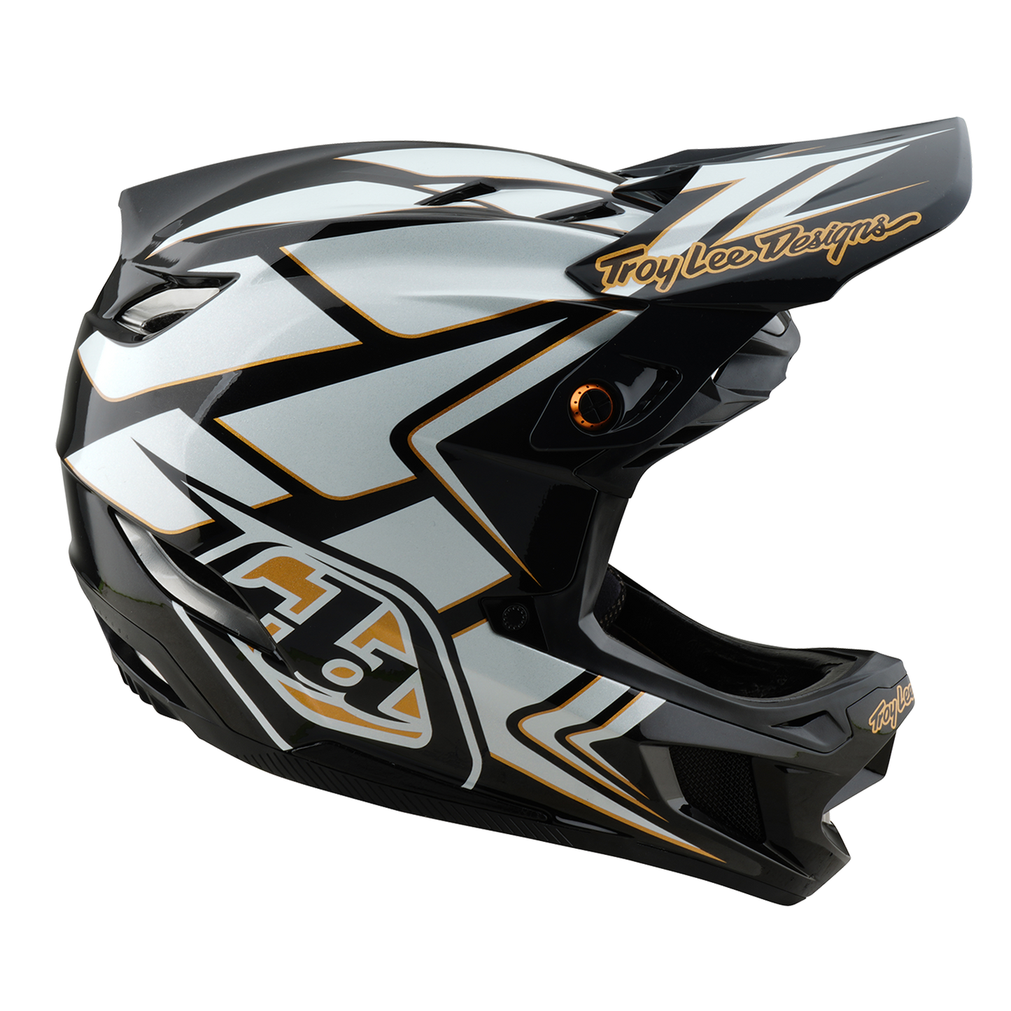 Casque VTT TROY LEE DESIGNS D4 COMPOSITE MIPS GHOSTWING Blanc