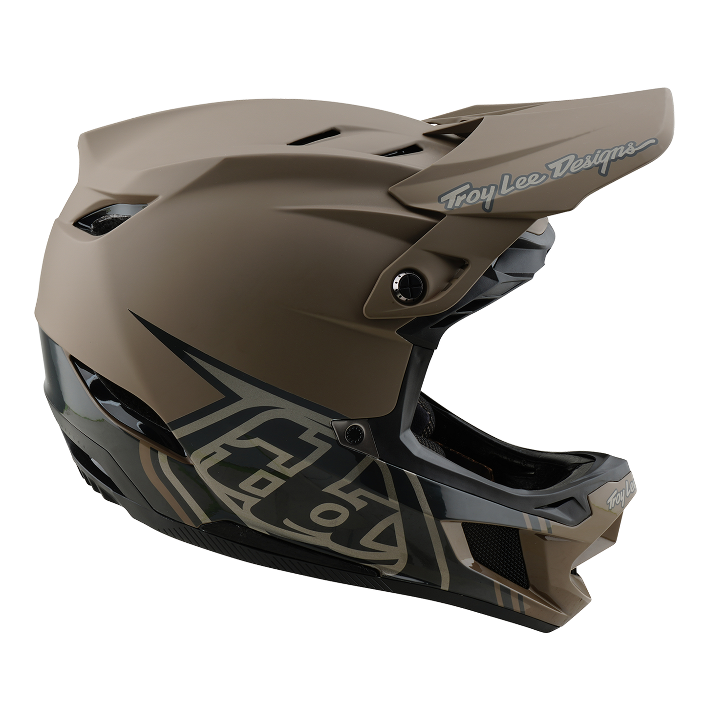 Casque VTT TROY LEE DESIGNS D4 COMPOSITE MIPS Marron