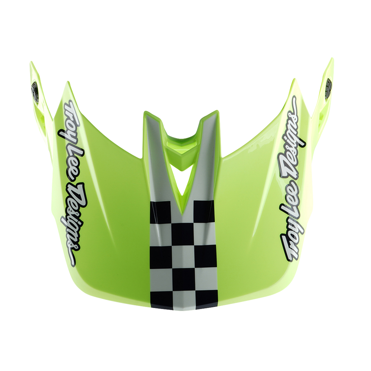 MTB Helm Troy Lee Design D4 POLYACRYLITE MIPS FIFTY 50 Geel/Blauw