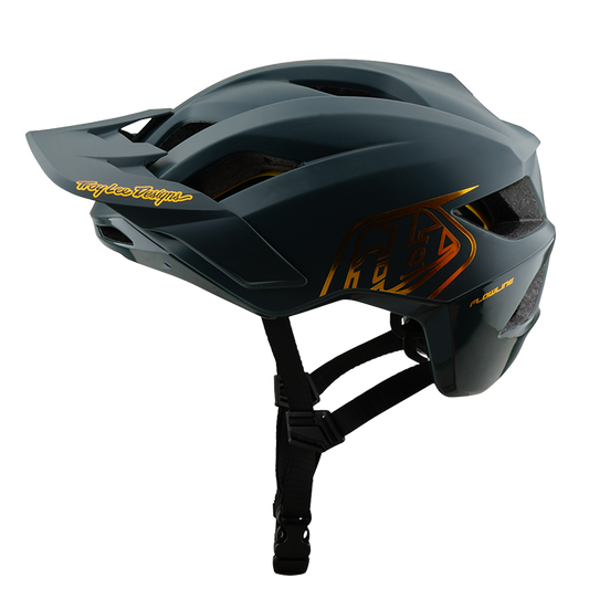 Casque VTT TROY LEE DESIGNS FLOWLINE POINT MIPS Gris/Jaune 2025