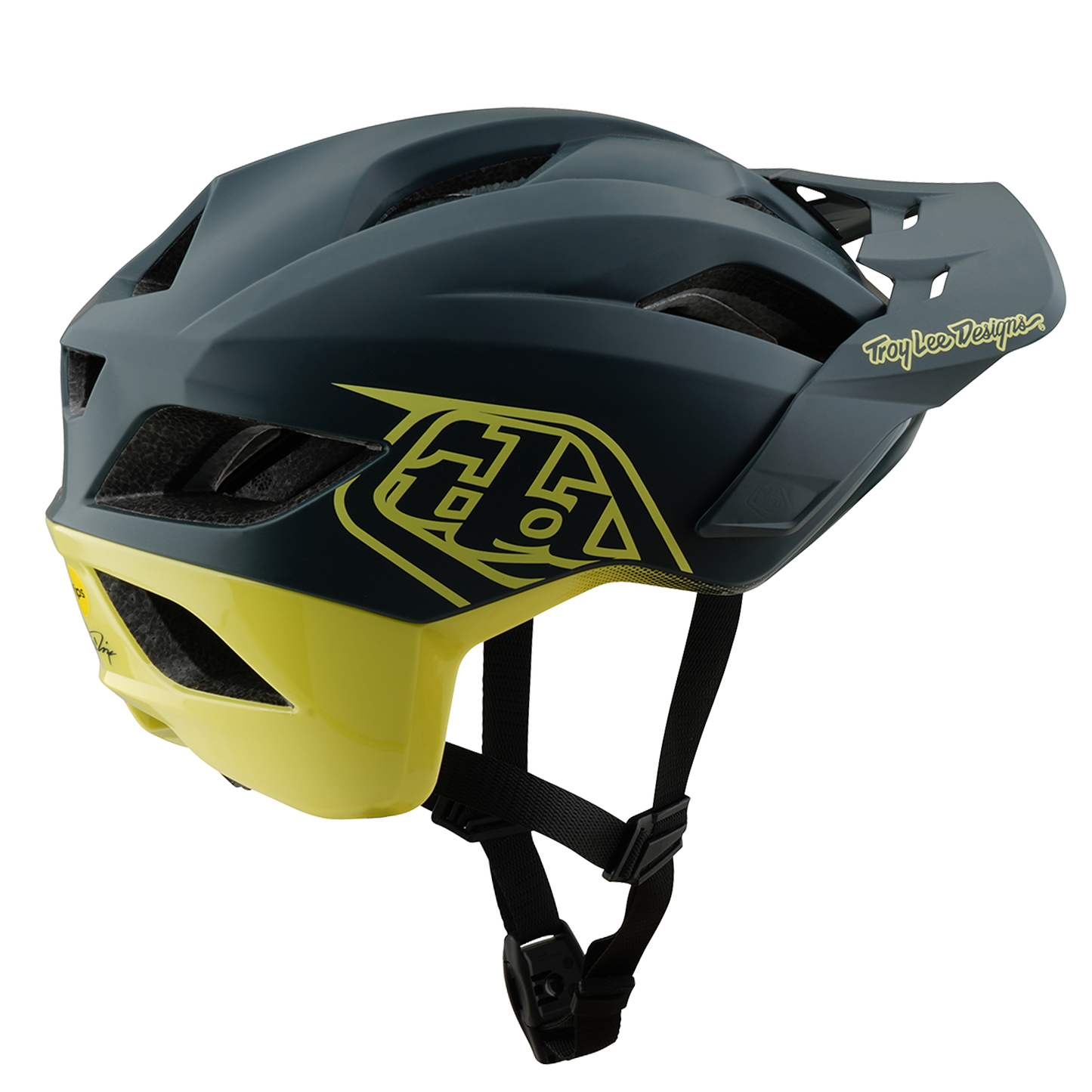 Casque VTT TROY LEE DESIGNS FLOWLINE SE MIPS Gris/Jaune