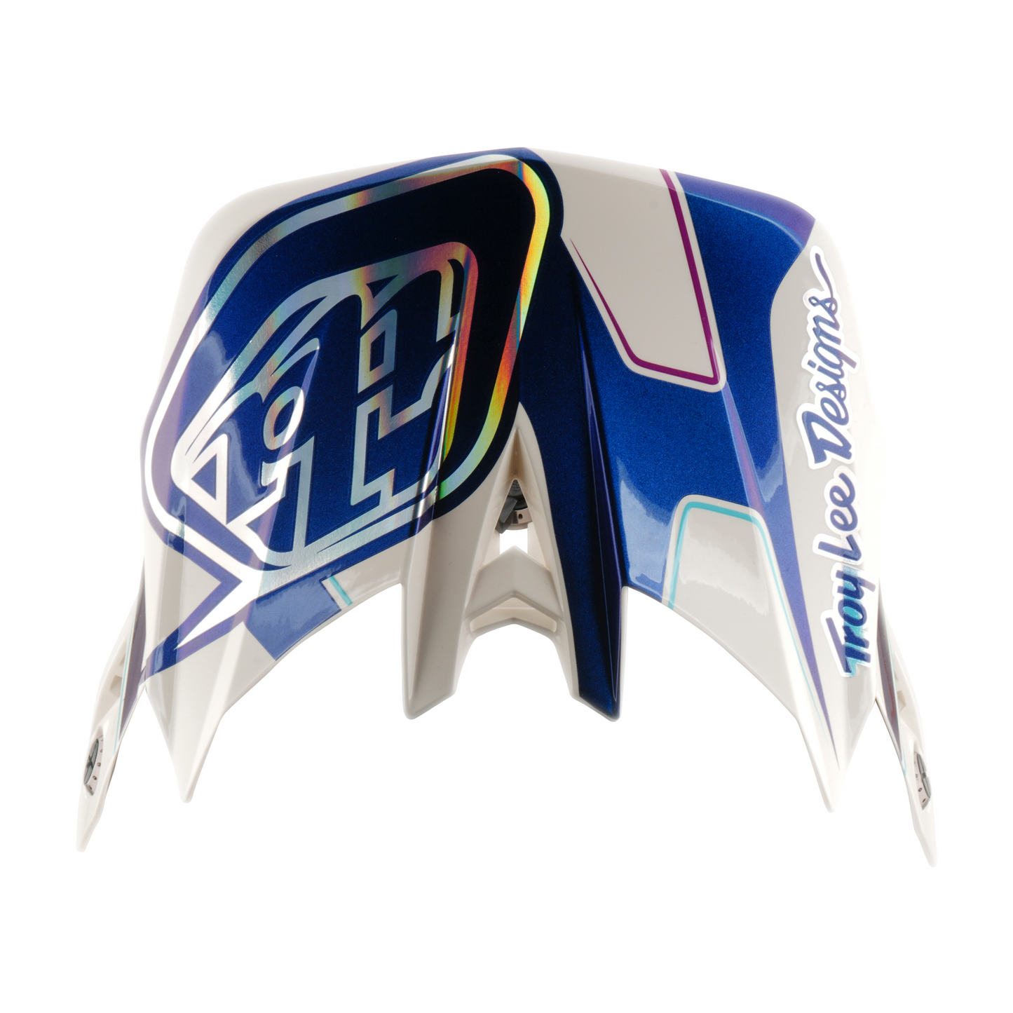Casque VTT TROY LEE DESIGNS D4 COMPOSITE MIPS FLARED Blanc