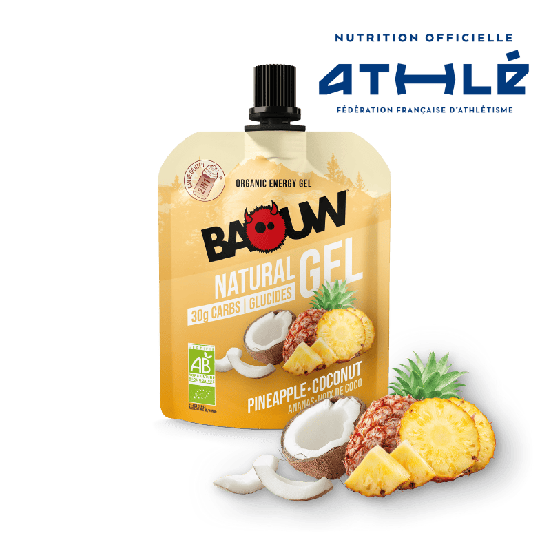 BAOUW Biologische Ananas/Kokosnoot Energiegel (85g)