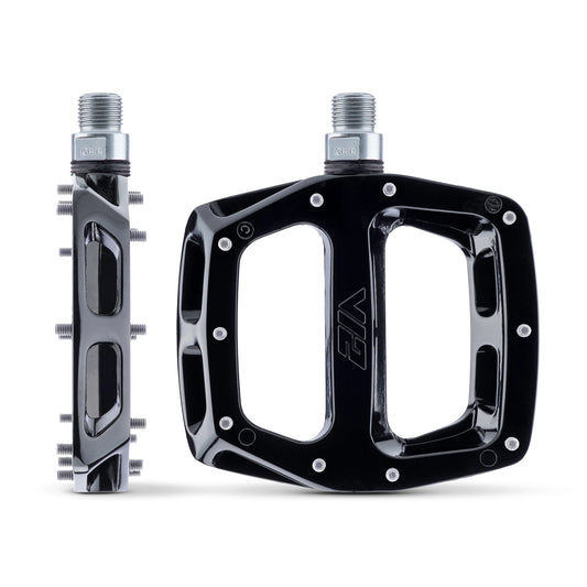 DMR V12 MAGNESIUM vlakke pedalen Zwart
