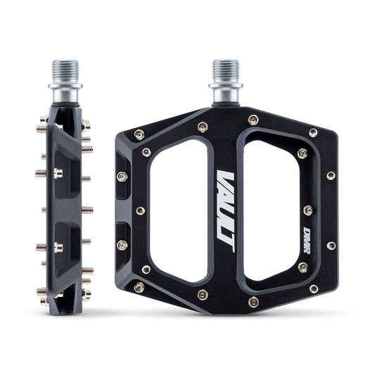DMR VAULT platte pedalen matzwart